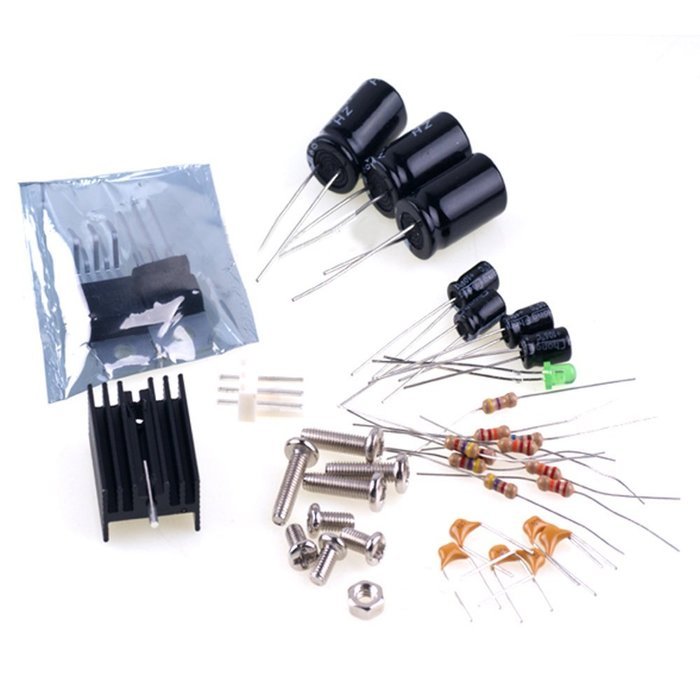 Qianson DC 5V-24V 12V TDA2050 1 X 25W 4 Ohm Mono Class AB Audio Power Amplifier Board DIY Kits N2