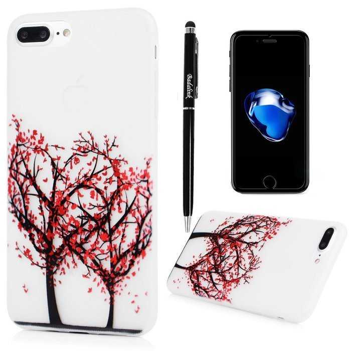 Badalink iPhone 7 Plus Case (5.5") Shockproof Drop Protection Soft TPU Flexible Easy Grip Bumper Slim Protective... N8
