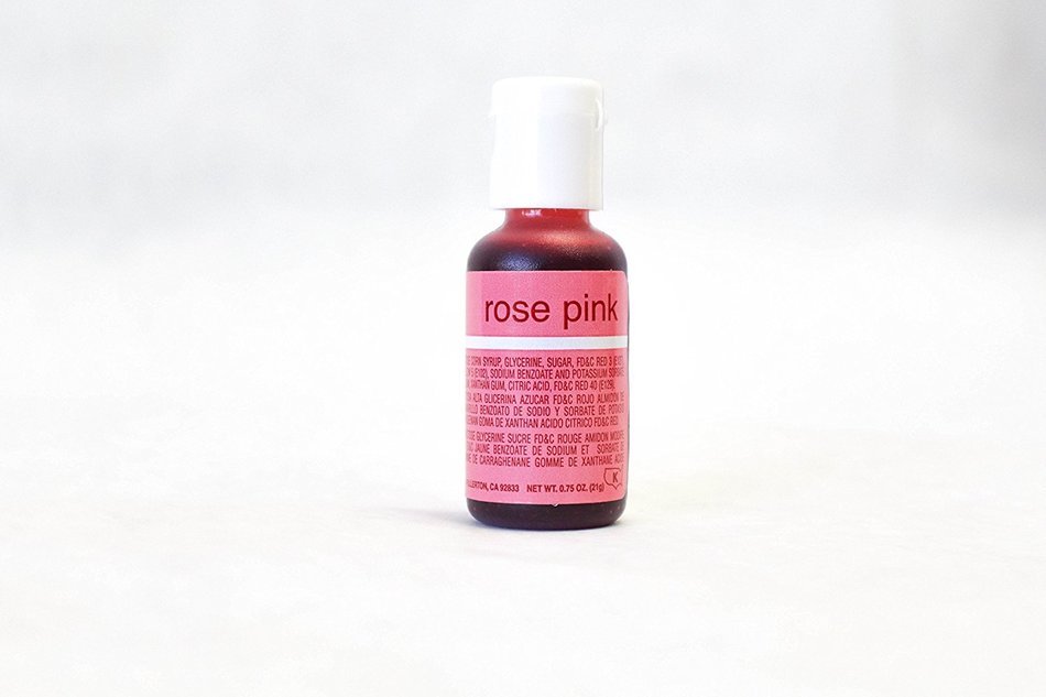 Chefmaster Liqua-Gel Concentrated Food Color .75 oz (Rose Pink) N10