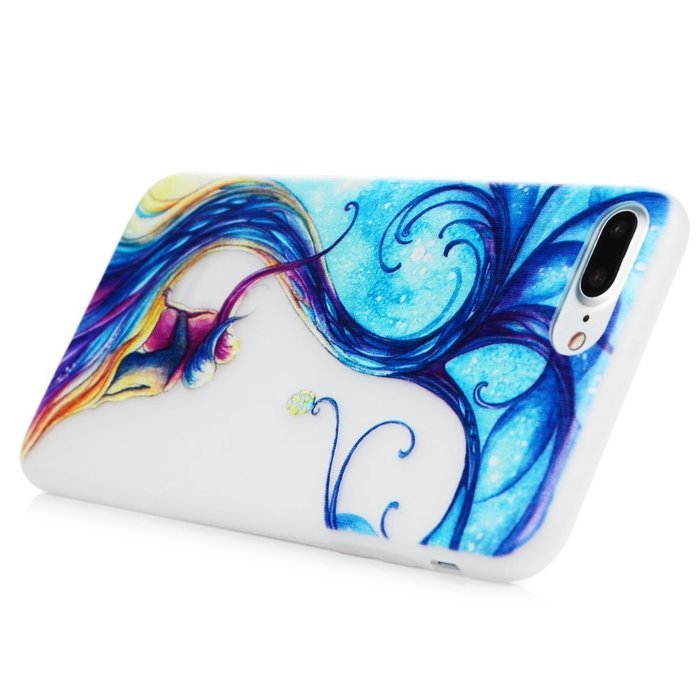 Badalink iPhone 7 Plus Case (5.5") Shockproof Drop Protection Soft TPU Flexible Easy Grip Bumper Slim Protective... N16
