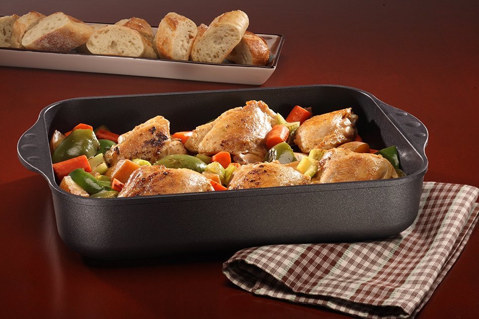 Swiss Diamond 13.75" Large Roasting Pan N4