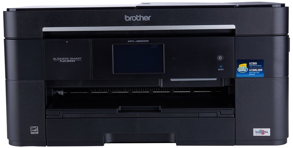 Brother MFCJ5620DW Wireless Color All-in-One Inkjet Printer, 35ppm Black/27ppm Color