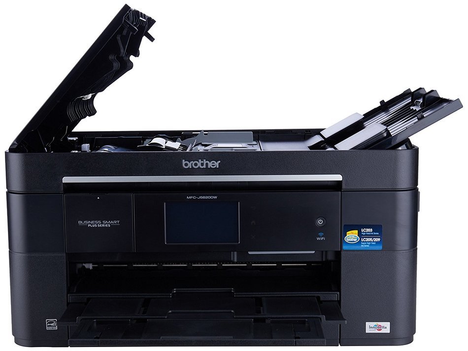 Brother MFCJ5620DW Wireless Color All-in-One Inkjet Printer, 35ppm Black/27ppm Color N2