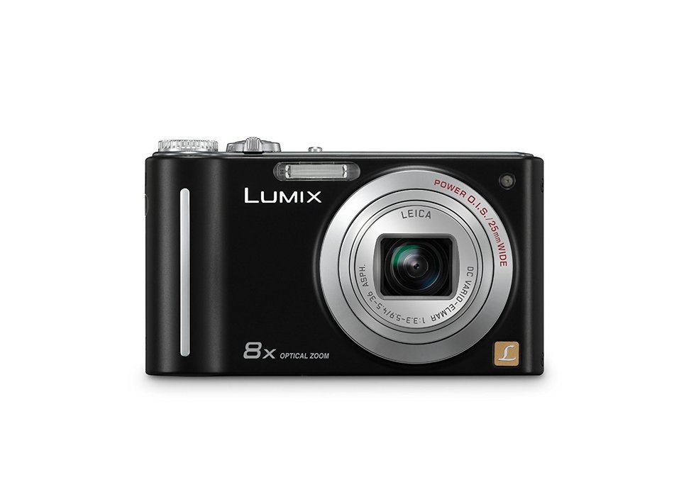 Panasonic Lumix DMC-ZR1 12.1MP Digital Camera with 8x POWER Optical Image Stabilized Zoom and 2.7 inch LCD (Black) N2