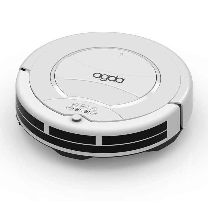 AGDA&reg; B2000 Intelligent Smart Automatic Robotic Vacuum Cleaner for Pet Hairs, Allergens and Everyday Dust Removal... N4