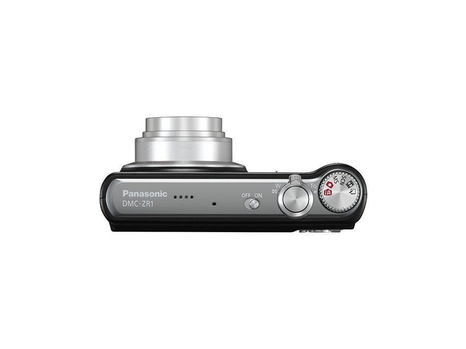 Panasonic Lumix DMC-ZR1 12.1MP Digital Camera with 8x POWER Optical Image Stabilized Zoom and 2.7 inch LCD (Black) N4