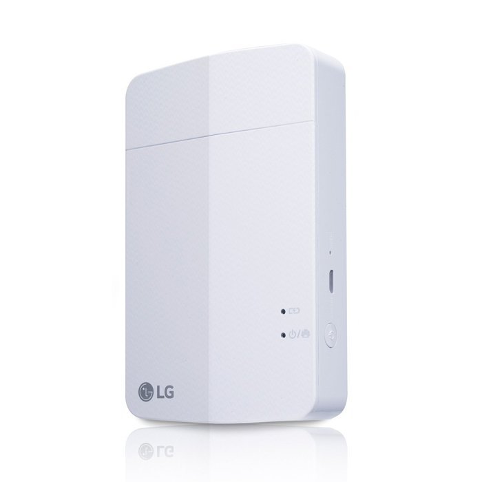 New LG PD251 Portable Mobile Pocket Photo Printer 3 [White] (Follow-up model of PD241 and PD239) Bluetooth Wireless... N2