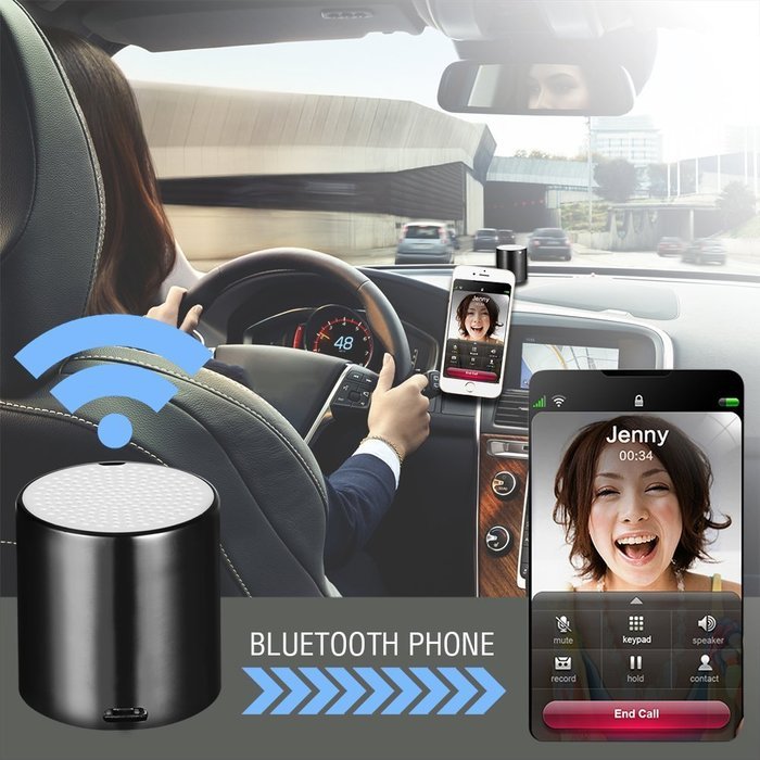 TONGJI Bluetooth Audio Speaker (Black) N6