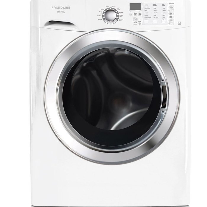 Affinity 3.9 Cu. Ft. Front Load Steam Washer with Ready Steam &ndash; Classic White