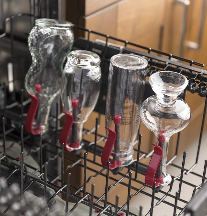 GE Profile 24" White Built-In Dishwasher N3