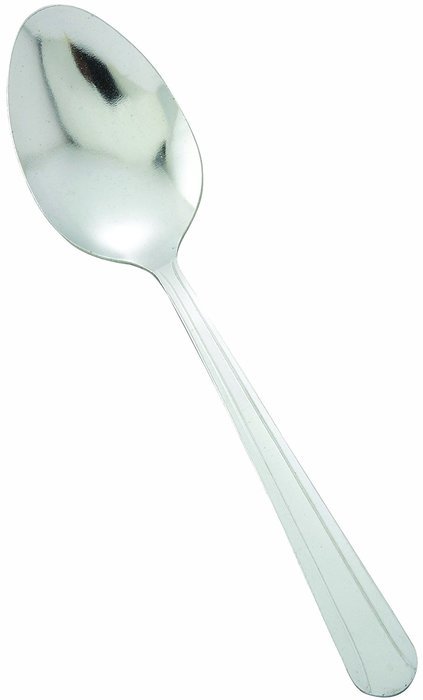 Winco 0001-03 12-Piece Dominion Dinner Spoon Set, 18-0 Stainless Steel