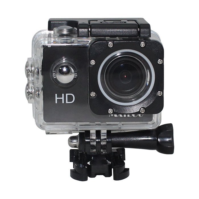 Matego 1080P HD Action Camera 30 Meters Underwater Video DVR Camera with 2 Inch Screen 150 Degree Wide-angle Lens...