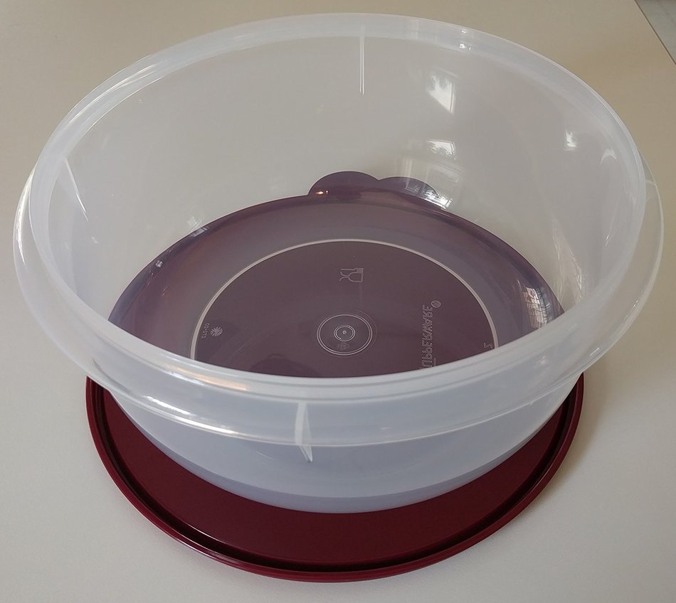 Tupperware Large Mixing Bowl in Bordeaux