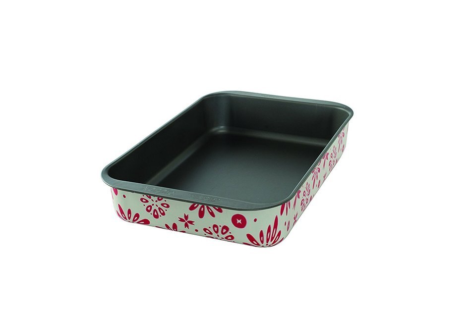 Nordic Ware Patterned Square Cake Pan, 9-inch By 9-inch N4