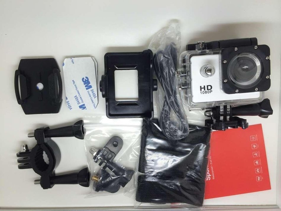 New SJ4000 Waterproof Sport DV HD Camera Camcorder Style Novatek 1080P 30fps 12MP H.264 1.5 Inch LCD 170&deg; CAR...