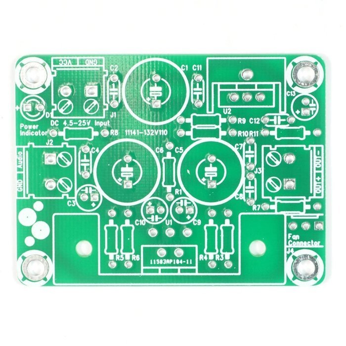 Qianson DC 5V-24V 12V TDA2050 1 X 25W 4 Ohm Mono Class AB Audio Power Amplifier Board DIY Kits N5