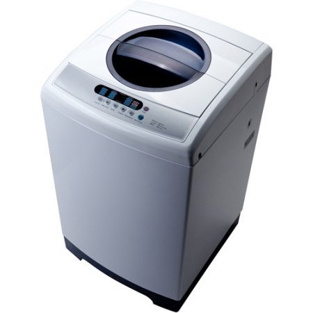 Midea MAE100-S2002GPS 2.5 cu ft Portable Washing Machine, Stainless Steel, 3 temperature options 3 wash cycles