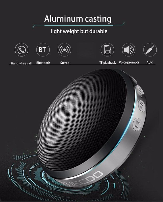 Wireless Bluetooth 4.0 Speaker Portable AUX TF Card Music Player N2
