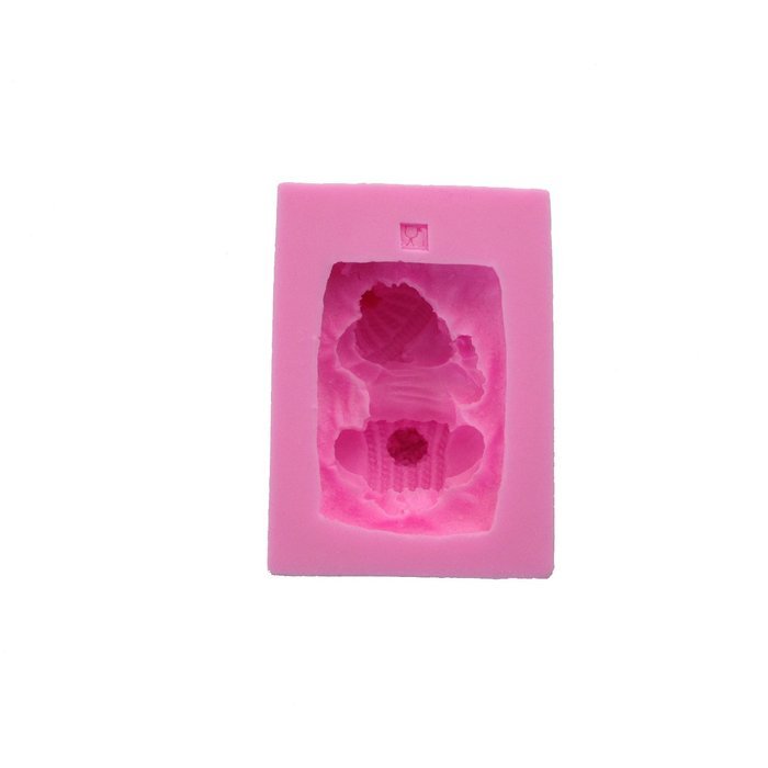Wocuz WZ0984 Sleeping Baby Candy Making Mold Fondant Mold Silicone Mold for Baby Shower Party Birthday Party Cake... N5