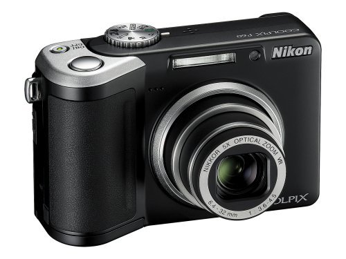 Nikon Coolpix P60 8.1MP Digital Camera with 5x Optical Zoom with Vibration Reduction (Black)