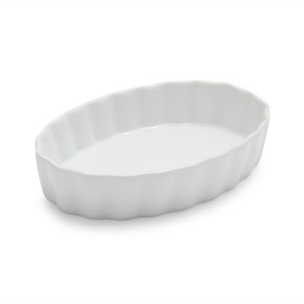 Sur La Table Porcelain Oval Creme Brulee Dish HM1679 , 4 oz.
