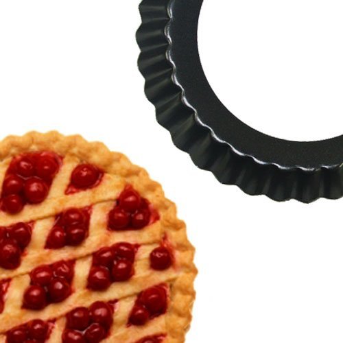 New Set of 6" & 8" Non Stick Pie Cake Tart Removable Bottom Baking Pastry Mold Pan N4