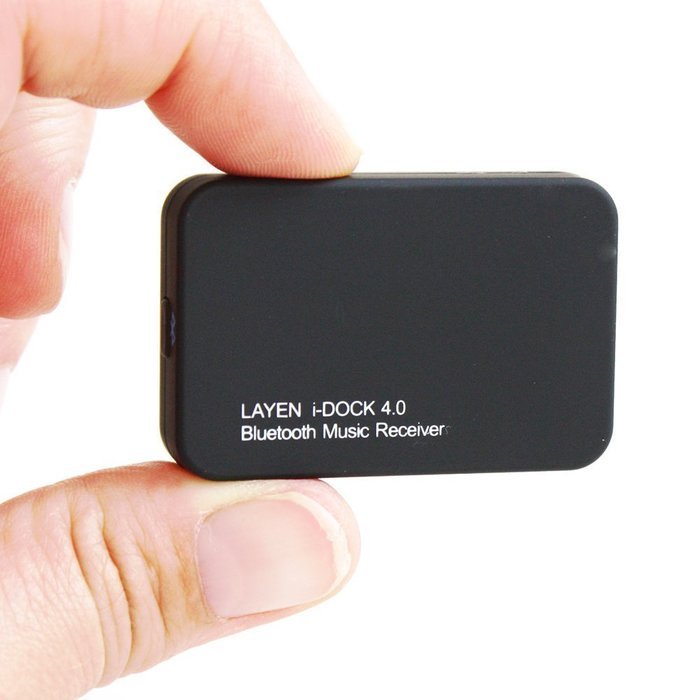 LAYEN i-DOCK Bluetooth 4.0 Audio Receiver. aptX =Superior CD-Like Sound! Stream Music Wirelessly From any Bluetooth...