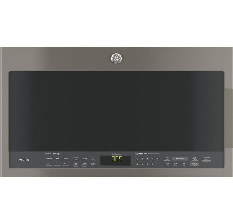 GE PVM9005EJES Profile 2.1 Cu. Ft. Slate Over-the-Range Microwave