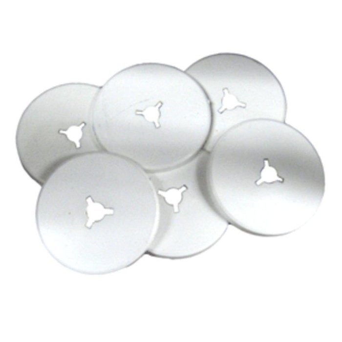 Weld Mount White Nylon 1.25 Stud Cover f/#10 x 20 Stud - Qty. 50 consumer electronics