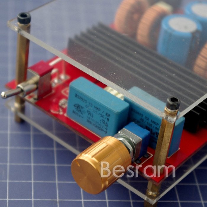 TDA7492 class D Mini digital Power amplifier with Power supply 110V-240V 50W+50W N5