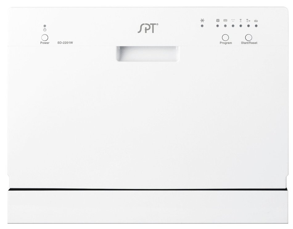 SPT Countertop Dishwasher, White N2