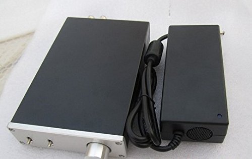 Huanyu InstrumentTDA7498E 160W HIFI Bluetooth Digital Audio Amplifier Dual Track+Power Supply(black) N4