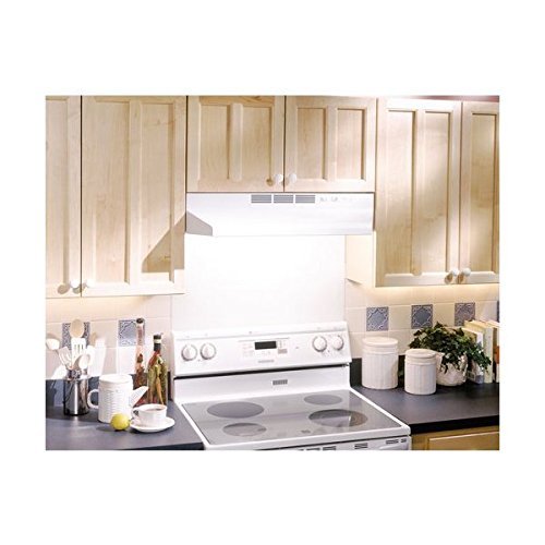 24" Ductless Under Cabinet Range Hood Finish: White