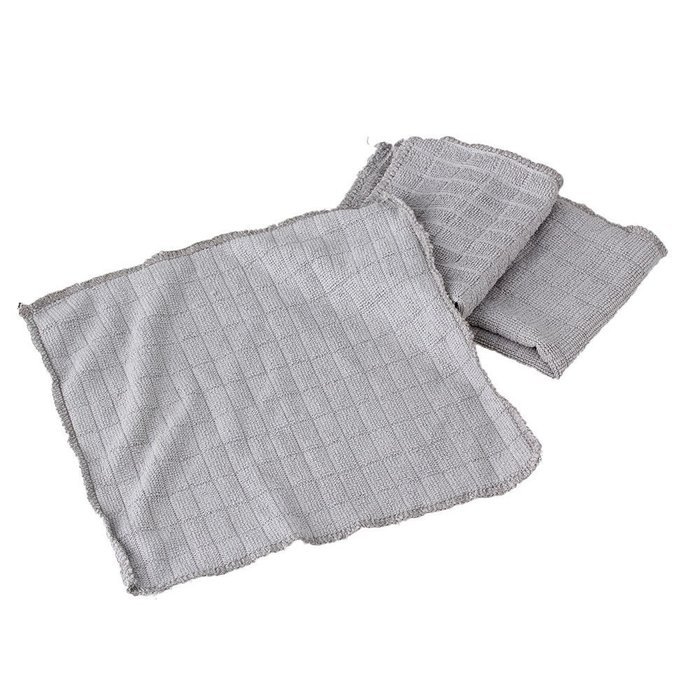 Gray 00417 Sweeper Microfiber Cleaning Floor Mopping Cloth Pack of 3