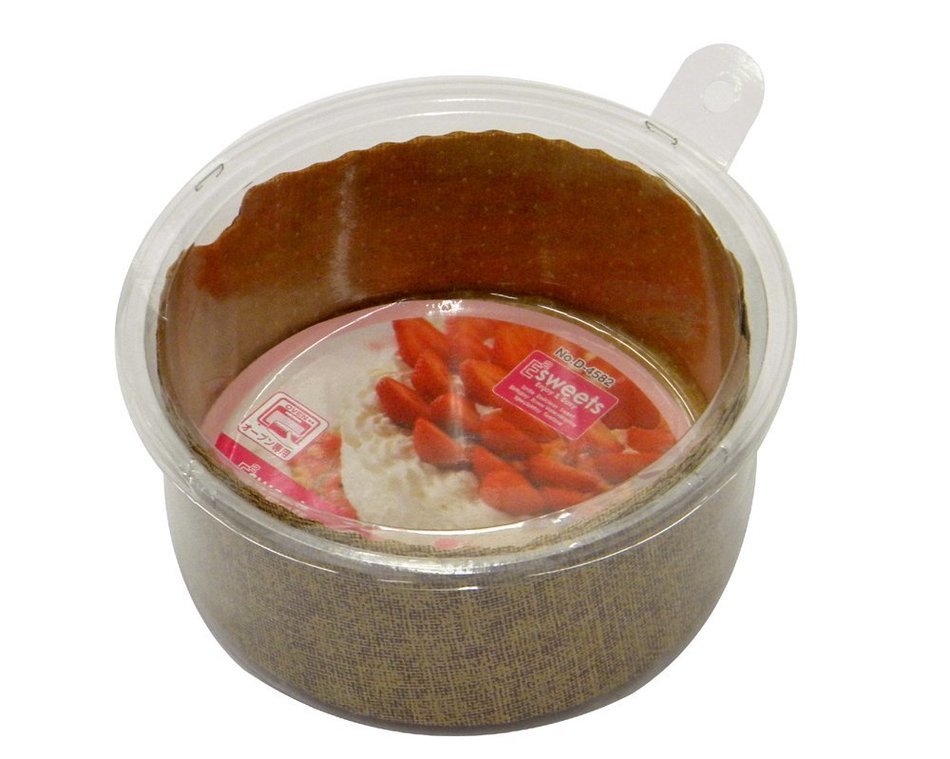 Parukinzoku EE Suites Paper decoration cake baked type 14cm 5 pieces D-4582