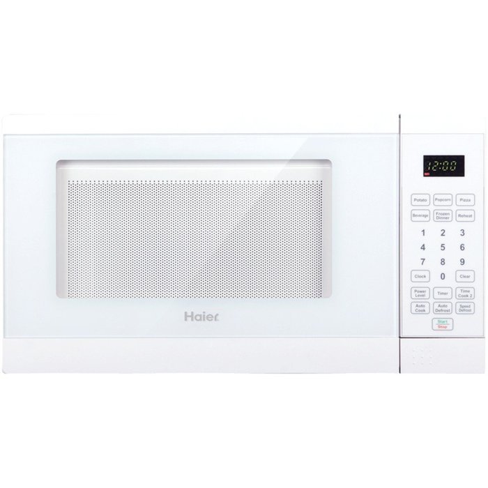 Haier 0.7cf 700W Microwave White