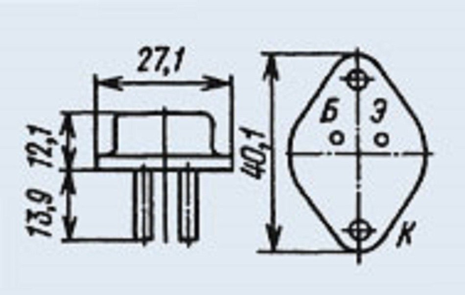 Transistors silicon KT845A 400V USSR 2 pcs N2