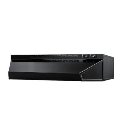 Summit 20" Slim Hood in Black