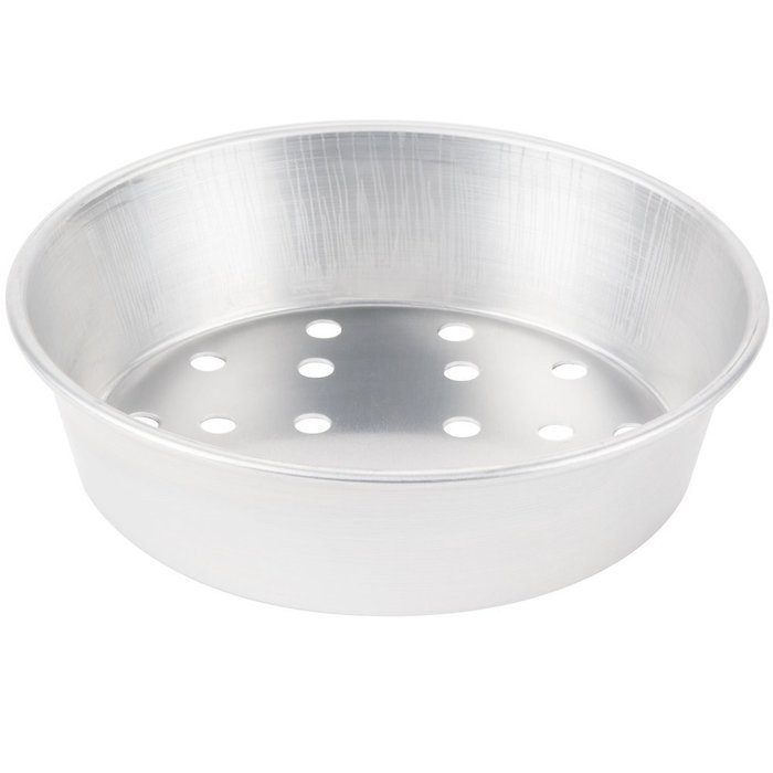 American Metalcraft A90672P 6" x 2" Perforated Standard Weight Aluminum Tapered / Nesting Pizza Pan