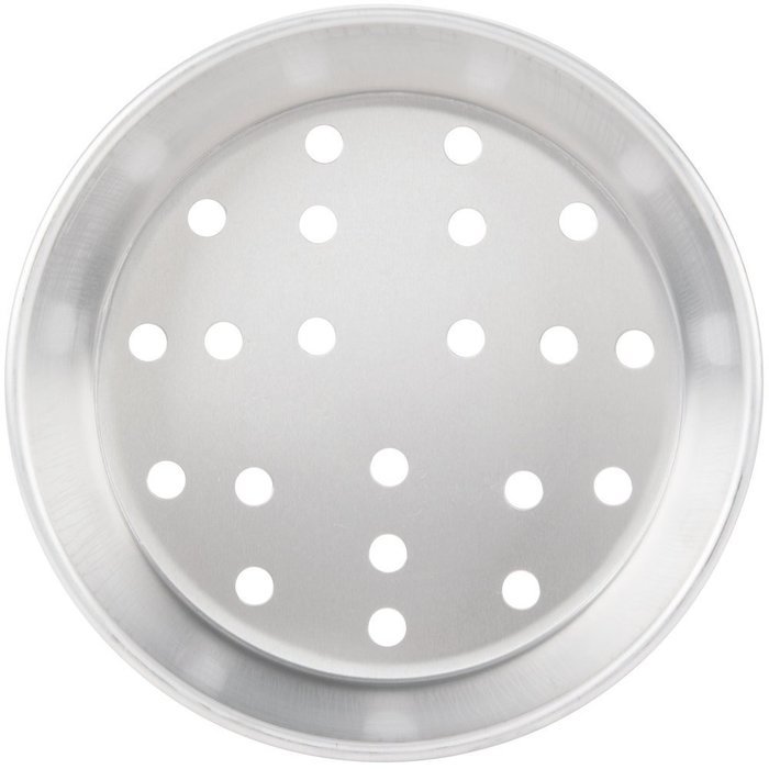 American Metalcraft A90672P 6" x 2" Perforated Standard Weight Aluminum Tapered / Nesting Pizza Pan N2