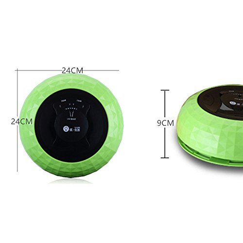 ULIFE household robot cleaner mini cleaner chargeable cleaning machine hair cleaner (Red)