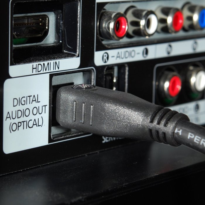 Mediabridge Toslink Cable (6 Feet) - Optical Digital Audio Cable N2