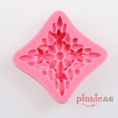 Y&XL&H A Square Flower Fondant Cake Chocolate Silicone Molds,Decoration Tools Bakeware N5