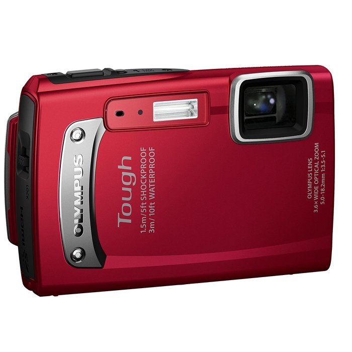 OLYMPUS TOUGH TG-310 RED - International Version (No Warranty)