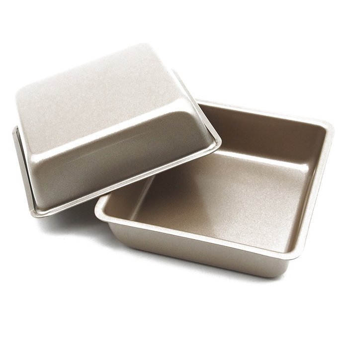 Wenwins non stick square cake pan multifunctional tray 8 inch N6