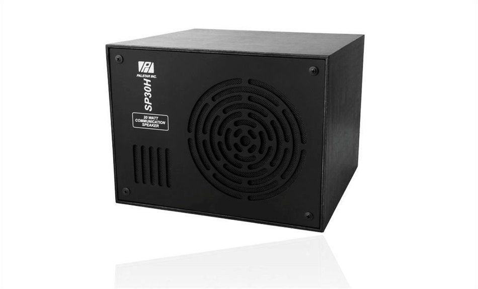Palstar SP30H Ultimate Communications Shortwave Ham Radio Speaker 8 Ohm 15 Watts High Grade (Black)