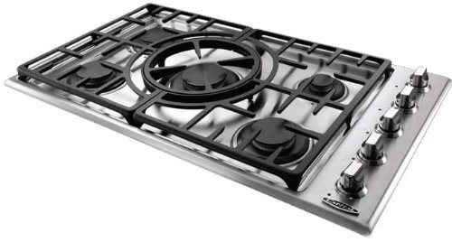 Capital Maestro Series MCT365GSL 36" Sealed Burner Liquid Propane Cooktop With 5 Sealed Burners Indicator Lights...