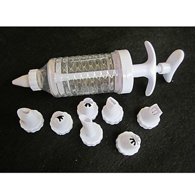 Y&XL&H Cream Tube Decorating Mouth Decoration Tools Puffs (1 set)