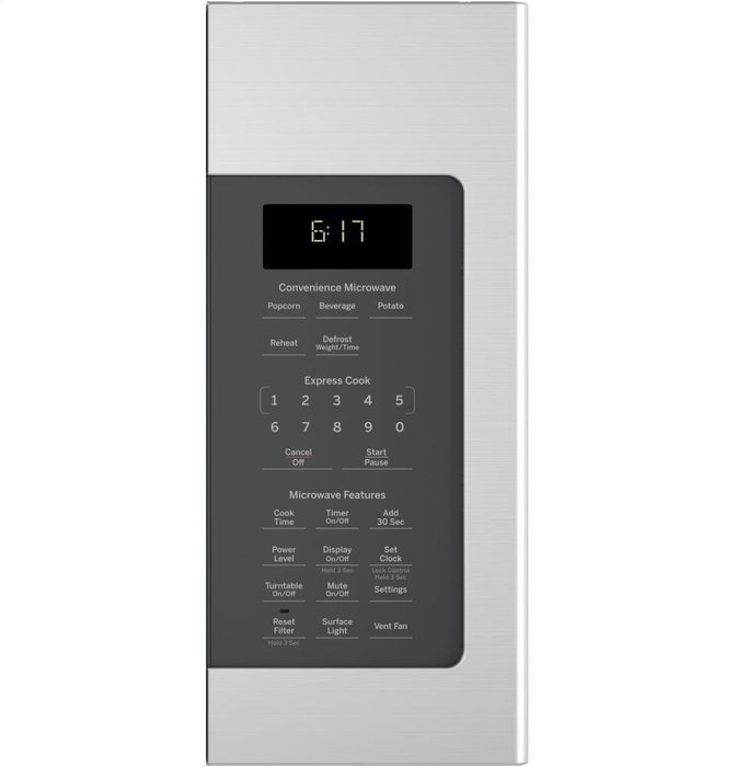 GE Stainless Steel 1.7 Cu. Ft. Over-The-Range Microwave Oven