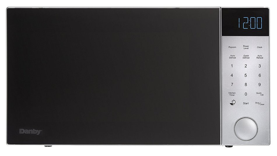 Danby 1.2 cu.ft. Nouveau Wave Microwave Oven, 1200 Watts, Brushed Silver N2